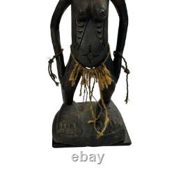 Statue d'ancêtre ancestor carving Sepik river oceanic art Papua New Guinea 16.5