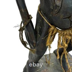 Statue d'ancêtre ancestor carving Sepik river oceanic art Papua New Guinea 16.5