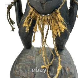 Statue d'ancêtre ancestor carving Sepik river oceanic art Papua New Guinea 16.5