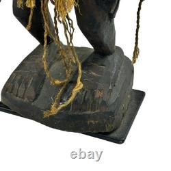 Statue d'ancêtre ancestor carving Sepik river oceanic art Papua New Guinea 16.5