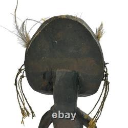 Statue d'ancêtre ancestor carving Sepik river oceanic art Papua New Guinea 16.5