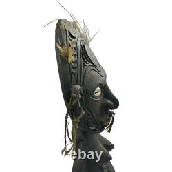 Statue d'ancêtre ancestor carving Sepik river oceanic art Papua New Guinea 16.5