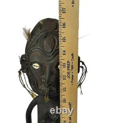 Statue d'ancêtre ancestor carving Sepik river oceanic art Papua New Guinea 16.5