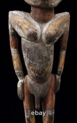 Statue d'ancêtre, ancestor carving, Sepik river, oceanic art, papua new guinea