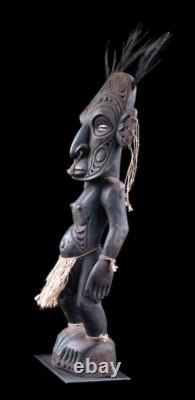 Statue d'ancêtre, ancestor carving, Sepik river, oceanic art, papua new guinea