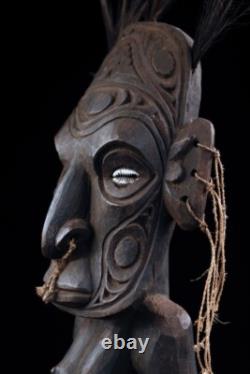 Statue d'ancêtre, ancestor carving, Sepik river, oceanic art, papua new guinea