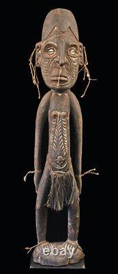 Statue d'ancêtre, ancestor carving, sepik river, oceanic art, papua new guinea