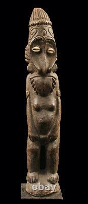 Statue d'ancêtre du sépik, sepik ancestor carving, oceanic art, papua new guinea