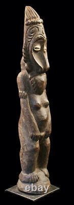 Statue d'ancêtre du sépik, sepik ancestor carving, oceanic art, papua new guinea