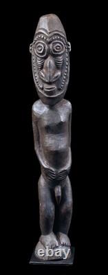 Statue du Sépik, sepik ancestor carving, oceanic art, papua new guinea, 56 cm