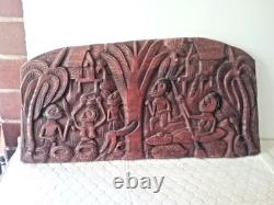 Story Board Papua New Guinea Carved wood