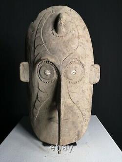 Stunning Fine Large Vintage Barak Mask, Murik Lakes, Papua New Guinea, PNG