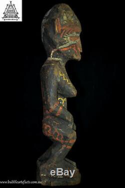 Stunning Fine Old Guardian Female Spirit Figure, Kwoma, Papua New Guinea, PNG