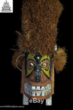 Stunning Tatanua Spirit Mask, Kavieng, New Ireland, PNG, Papua New Guinea