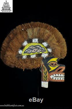 Stunning Tatanua Spirit Mask, Kavieng, New Ireland, PNG, Papua New Guinea