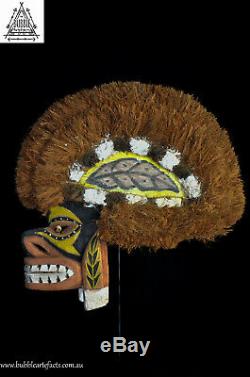 Stunning Tatanua Spirit Mask, Kavieng, New Ireland, PNG, Papua New Guinea