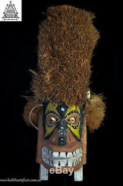 Stunning Tatanua Spirit Mask, Kavieng, New Ireland, PNG, Papua New Guinea