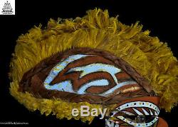 Stunning Tribal Used Large Tatanua Spirit Mask, Kavieng, PNG, Papua New Guinea