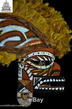 Stunning Tribal Used Large Tatanua Spirit Mask, Kavieng, PNG, Papua New Guinea