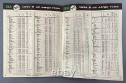 Taa Trans Australia Airlines Timetable Papua New Guinea August 1961 Route Map