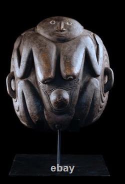 Tambour à eau, water drum, papua new guinea, oceanic art, traditional instrument