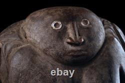 Tambour à eau, water drum, papua new guinea, oceanic art, traditional instrument