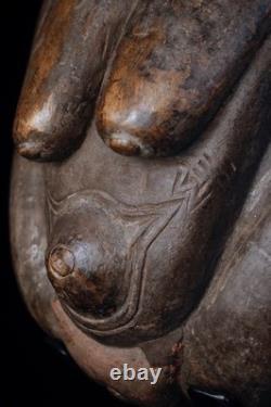 Tambour à eau, water drum, papua new guinea, oceanic art, traditional instrument