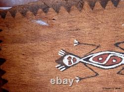 Tapa Bark Cloth Painting Papua New Guinea Pacific Wall Art I