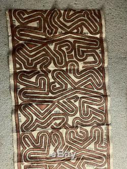 Tapa Cloth 172 cms x 72 cms Papua New Guinea Pacific Islands