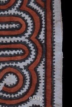 Tapa, painted beaten bark popondetta, pacific art, oceanic art, Papua New Guinea