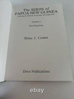 The Birds Of Papua New Guinea Volumes I & II By Brian J. Coates Hardcovers