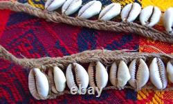 Traditional Papua New Guinea style bride wealth pectoral shell ornament