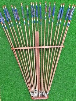 Traditional Recurve Archery Set With 20 Arrows Plus Holder