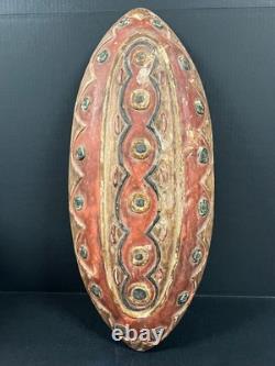 Tribal Art Papua New Guinea Shield