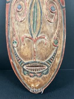 Tribal Art Papua New Guinea Shield