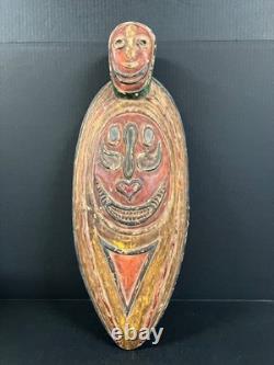 Tribal Art Papua New Guinea Shield
