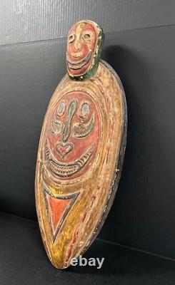Tribal Art Papua New Guinea Shield