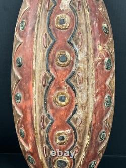 Tribal Art Papua New Guinea Shield