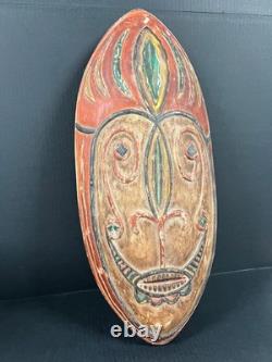 Tribal Art Papua New Guinea Shield