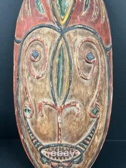 Tribal Art Papua New Guinea Shield