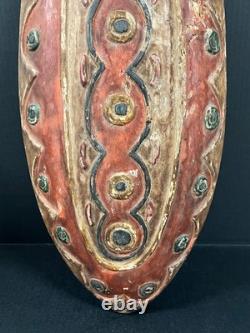 Tribal Art Papua New Guinea Shield