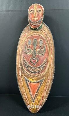 Tribal Art Papua New Guinea Shield