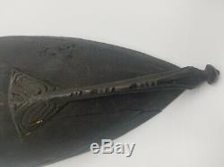 Tribal Papua New Guinea Ramu River Feasting Bowl Oceanic South Seas Dugout Canoe