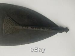 Tribal Papua New Guinea Ramu River Feasting Bowl Oceanic South Seas Dugout Canoe