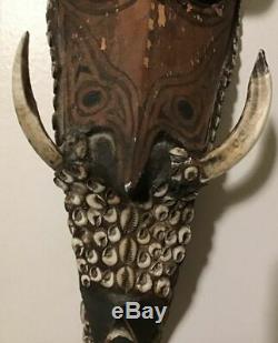 Tribal Primitive wall Art/Mask from Papua New Guinea