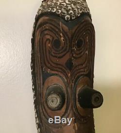 Tribal Primitive wall Art/Mask from Papua New Guinea