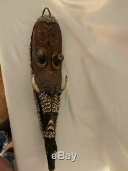 Tribal Primitive wall Art/Mask from Papua New Guinea