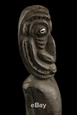 Tribal figure, ancestor statue, sepik carving, papua new guinea