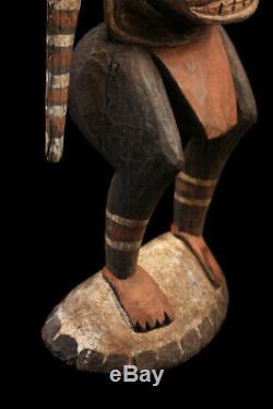 Tribal figure, ancestor statue, sepik carving, papua new guinea, wood carving