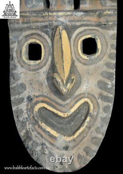 Unique Old Ancestor Spirit Mask, Washkuk Hills, Papua New Guinea, PNG, Oceanic